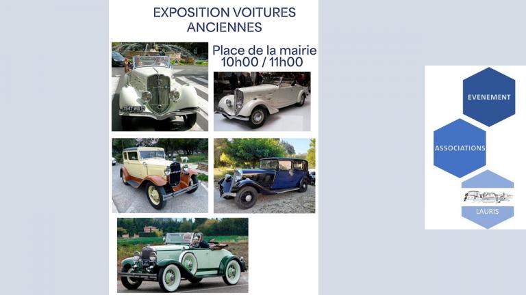 EXPOSITION VOITURES ANCIENNES